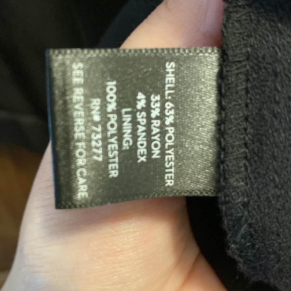 Simply Vera Vera Wang Black Blazer - Picture 9 of 14
